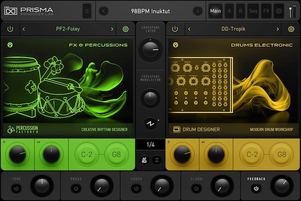 UVI「Prisma Producer Lab」アナログシンセ、ストリング・セクション、ドラムマシン、または全く新しいものまで…レイヤー、モーフィング、形成してあなたの創造性に合わせられる楽器があったら? を実現する現代音楽の新定番｜DTMプラグインセール