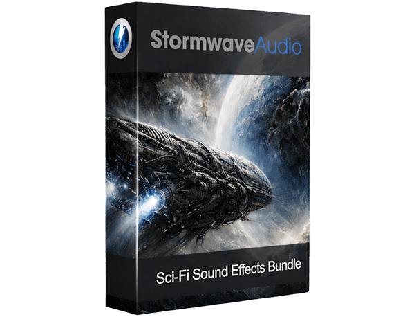 Stormwave Audio「Sci-Fi Sound Effects Bundle」映画・ゲーム・音楽制作に即戦力！3,200種以上の高品質SF効果音を収録した、あなたの作品にリアルな未来世界を創り出す究極のサウンドツールキット｜DTMプラグインセール