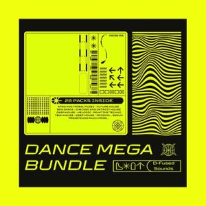 D-Fused Sounds「Dance Mega Bundle」7GB以上の高音質サウンドでクラブ対応トラックを最速で完成！プロ仕様のループ・ワンショット・ボーカル素材が詰まった即戦力ライブラリ｜DTMプラグインセール