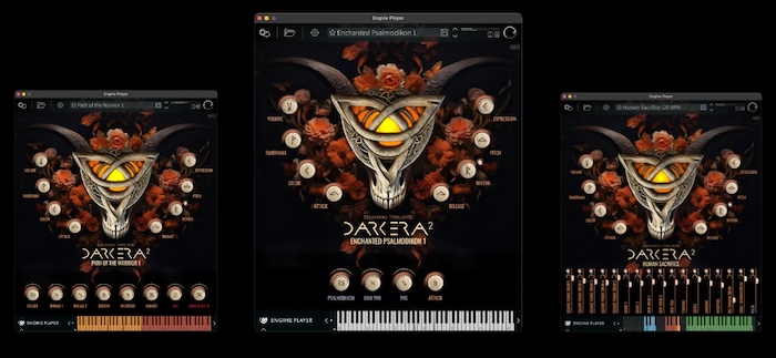 Engine Audio「Dark ERA 2」“古代の響き”と“人間の声”によるリアルな音楽演出を実現！シャーマン的ボーカル、骨や角でできた打楽器、民族的な弦楽器を駆使して、唯一無二の世界観を生み出す“原始と叙情”を両立する音源｜DTMプラグインセール