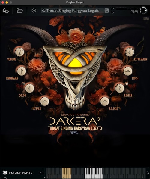 Engine Audio「Dark ERA 2」“古代の響き”と“人間の声”によるリアルな音楽演出を実現！シャーマン的ボーカル、骨や角でできた打楽器、民族的な弦楽器を駆使して、唯一無二の世界観を生み出す“原始と叙情”を両立する音源｜DTMプラグインセール