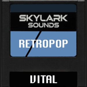 Skylark Soundbanks「Retro Pop for Vital Synthesizer」Vitalの音作りに迷っている人必見！ポップ制作に即ハマる全64音色のプリセット集｜DTMプラグインセール