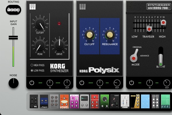 KORG「Filter Ark」MS-20の荒々しいドライブ、Polysixの滑らかなスイープ、miniKORG 700sの温かみ、ARP ODYSSEYの鋭いレゾナンス！シンセサイザー史を彩った伝説的フィルターを忠実に再現し、最大4つのフィルターを自在にルーティングできる次世代フィルター｜DTMプラグインセール