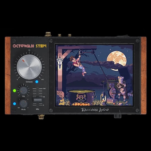 Raccoon Audio「OctoWah Stew」ギターもボーカルも生まれ変わる！2オクターブ×ステレオワウ×直感操作で誰でも“厚みのあるサウンド”が作れるプラグイン｜DTMプラグインセール