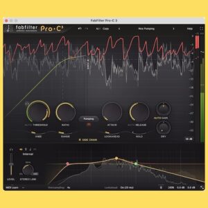 FabFilter「Pro-C 3」6つの新アルゴリズムを含む14のコンプレッション・スタイルと充実した機能を、スピード・洞察・精度を追求した美しいインターフェースで実現する、プロフェッショナル・ワークフローのためのコンプレッサー｜DTMプラグインセール