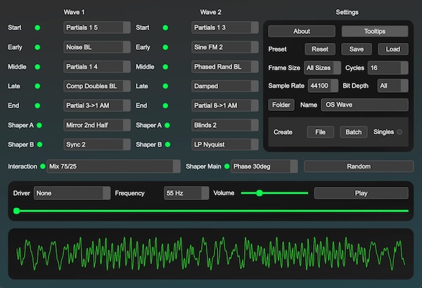 Ocean Swift Synthesis「Wavetable Creator」音楽制作初心者からプロの音源開発者まで全員が満足！Serum、Vital、Kontakt、VCV Rackなどに完全対応し、GUIが直感的で操作も簡単、さらに商用展開やプラグイン開発にも活かせる万能ツール｜DTMプラグインセール