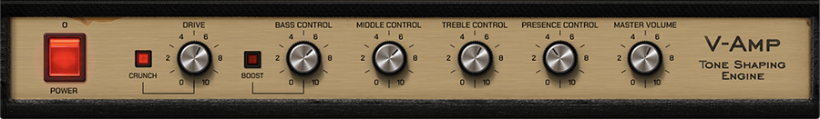 Antelope Audio「V-AMP」真空管周波数レスポンス・モデリングとオーバーサンプリングによる非線形処理で、微細なクランチから全開オーバードライブまで真空管回路の伝説的な温かみをDAWにもたらすハイファイ・プリアンプ&キャビネット・エミュレーション・プラグイン｜DTMプラグインセール