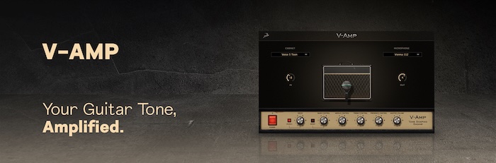 Antelope Audio「V-AMP」真空管周波数レスポンス・モデリングとオーバーサンプリングによる非線形処理で、微細なクランチから全開オーバードライブまで真空管回路の伝説的な温かみをDAWにもたらすハイファイ・プリアンプ&キャビネット・エミュレーション・プラグイン｜DTMプラグインセール