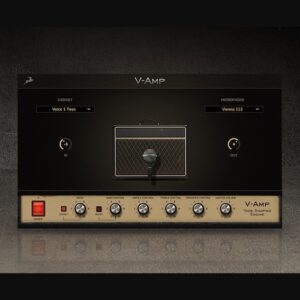 Antelope Audio「V-AMP」真空管周波数レスポンス・モデリングとオーバーサンプリングによる非線形処理で、微細なクランチから全開オーバードライブまで真空管回路の伝説的な温かみをDAWにもたらすハイファイ・プリアンプ&キャビネット・エミュレーション・プラグイン｜DTMプラグインセール