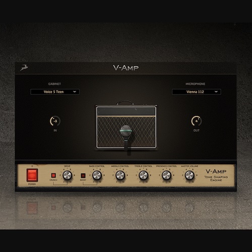 Antelope Audio「V-AMP」真空管周波数レスポンス・モデリングとオーバーサンプリングによる非線形処理で、微細なクランチから全開オーバードライブまで真空管回路の伝説的な温かみをDAWにもたらすハイファイ・プリアンプ&キャビネット・エミュレーション・プラグイン｜DTMプラグインセール