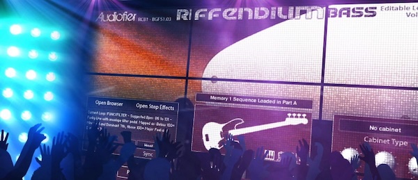 Audiofier「Riffendium Bass」演奏できなくても本物のベースが鳴る！DIとAmpedの2タイプでサウンドを自在に操れる、全ジャンル対応ベース音源｜DTMプラグインセール