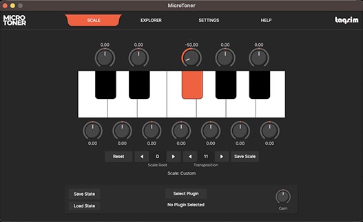 TAQSIM「MicroToner」マイクロトーンで“音の常識”を超える！12音階に縛られない中東・インド・バルカンの民族音楽スケールをリアルタイムに再現できるMIDIユーティリティ｜DTMプラグインセール