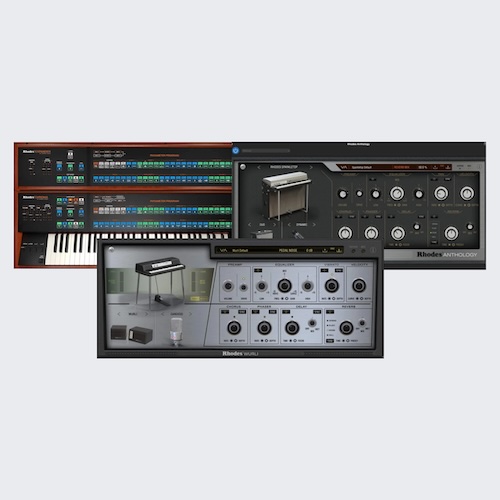 Rhodes「Rhodes Legends Bundle」60年代〜80年代のビンテージエレピサウンドから、伝説のアナログシンセまで！Anthology、Wurli、Chromaを収録したRhodes社公式のエレピ＆シンセ音源集｜DTMプラグインセール