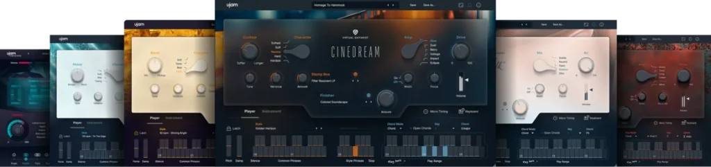 UJAM「Virtual Guitarist Bundle」初心者でも“録音いらず”の本格ギター伴奏を一瞬で取り入れられる!リアルな演奏・多彩なスタイル・ジャンル別に特化した6つのギター音源バンドル|DTMプラグインセール