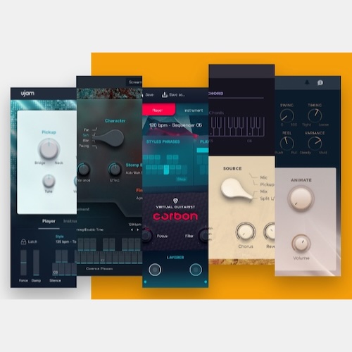 UJAM「Virtual Guitarist Bundle」初心者でも“録音いらず”の本格ギター伴奏を一瞬で取り入れられる!リアルな演奏・多彩なスタイル・ジャンル別に特化した6つのギター音源バンドル|DTMプラグインセール