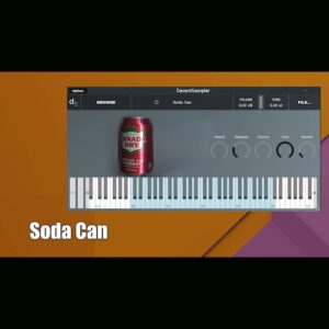 Necatuss「Soda Can」カリンバのように響く、たった一音の衝動録音！缶を開ける音だけで構成された無料VST｜DTMプラグインセール