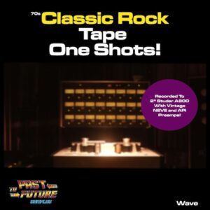 PastToFutureSamples「70s Classsic Rock Tape Drums One Shots!」アナログテープ録音×NEVE・APIの本物機材で収録された、70年代ロックのリアルなドラムサウンドが無料で手に入るサンプル集｜DTMプラグインセール