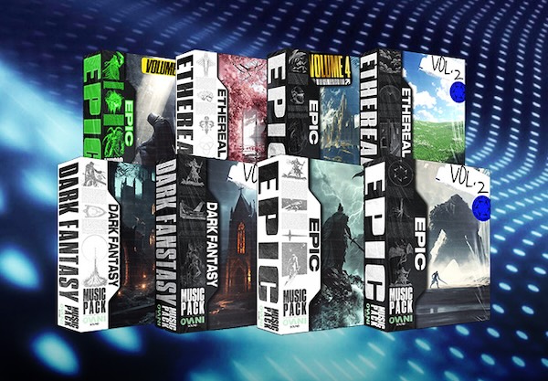 Ovani Sounds「Sci-Fi & Fantasy 50 Pack Bundle」SFやファンタジーの世界観を“音”でリアルに再現！5,000種類以上の効果音・BGMを収録したプロ仕様サウンドパック｜DTMプラグインセール