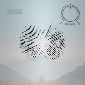 Epica Audio「Wide」複雑な設定は一切不要！ミックスやマスタリングに自然な立体感と奥行きを加える無料ステレオイメージャー｜DTMプラグインセール