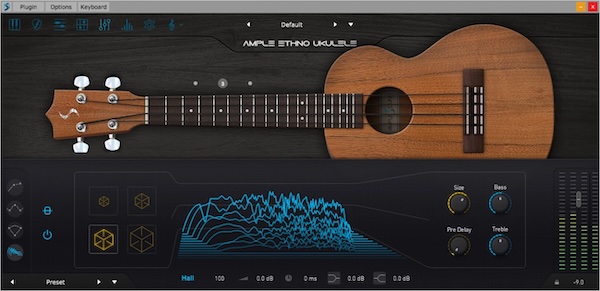 Ample Sound「Ample Ethno Ukulele」ハワイアン・ウクレレKamaka HF-3の温かく本格的なトーンを忠実に再現！繊細なソロラインからレイヤード・リズムパートまで対応する高品質ウクレレ音源｜DTMプラグインセール