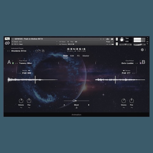 Sample Logic「Genesis Pads In Motion」複雑な設定なしで、感情を動かす音が生まれる！時間とともに変化する“動くパッド”を簡単に生み出す、“考えずに作れる”のに“個性が出る”パッド音源｜DTMプラグインセール