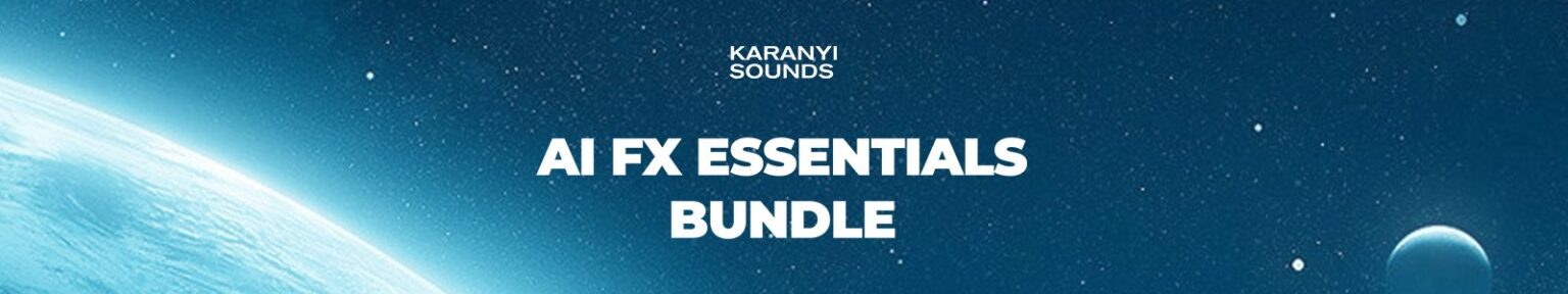 Karanyi Sounds「AI FX Essentials Bundle」ボーカルの補正、ドラムの強化、楽器トラックの変化までこれ1本！AIによる解析と直感操作で、時間をかけずに高品質な音作りを実現する次世代エフェクトバンドル｜DTMプラグインセール