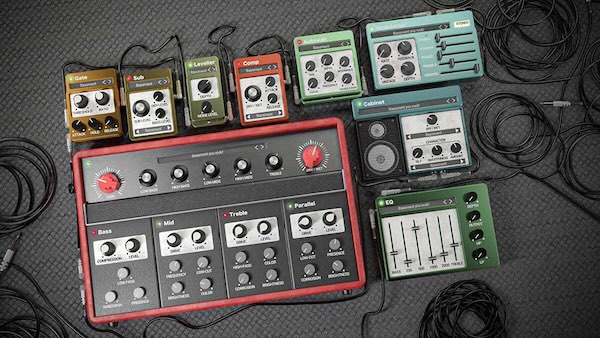 United Plugins「Bassment」スマート入力設定、EQマッチング、5バンドEQ搭載！最も柔軟なベース・アンプを中心に構築したマルチエフェクト・オールインワン・ソリューション｜DTMプラグインセール