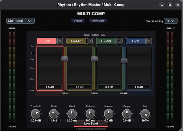 Luna Co. Audio「Multi-Comp」1176やLA‑2A風の音をDAWで手軽に再現！8つのモードを搭載した無料コンプレッサー｜DTMプラグインセール