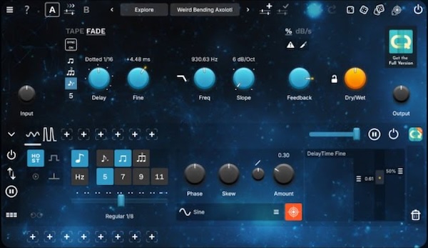 GS DSP「Quantum Delay Lite」有料版と同等の音質・ディレイアルゴリズムを搭載！無料とは思えない高機能ディレイプラグイン｜DTMプラグインセール
