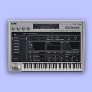 KORG「TRITON / TRITON Extreme」世界中のトップ・ミュージシャンに愛された名作TRITONシリーズを完全再現！4,000以上のサウンド・プログラム、サウンド・ブラウザ、EASYモード、デュアル・ポリフォニック・アルペジエーター搭載のシンセサイザー｜DTMプラグインセール