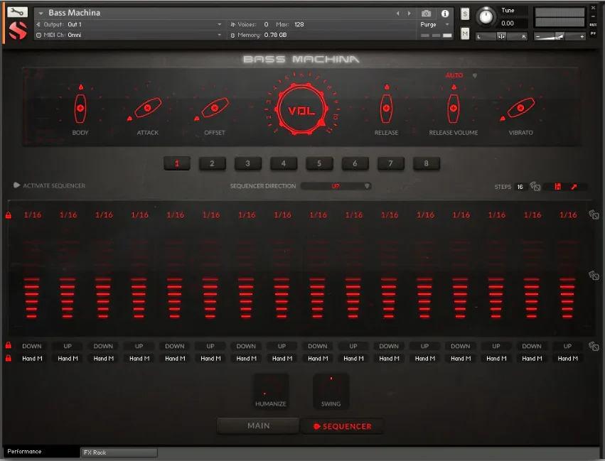 Soundiron「Bass Machina」カスタム5弦Kieselベースでアグレッシブなアタック・深いグロウル・クリスプなトップエンド・バイトを実現！スラミング・メタル・トーンのために構築された残虐なマルチサンプル・バーチャル・ベース・ライブラリ｜DTMプラグインセール