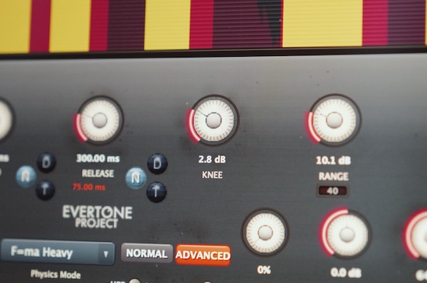 Evertone「Evertone Compressor」人々が空気を通して感じる"重さ"と"反動"をデジタル領域内から再現！物理シミュレーションによる音楽的で自然なコンプレッション｜DTMプラグインセール