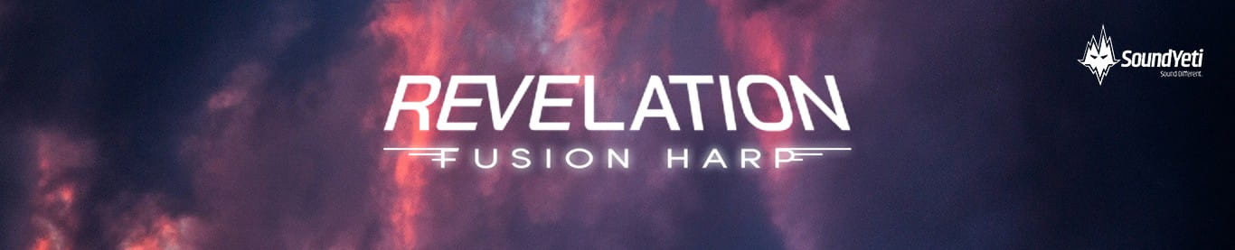 Sound Yeti「Revelation Fusion Harp」ハープの美しさとシンセの奥行きを同時に操る音源！3レイヤー構成・豊富なプリセット・高度なアルペジエーターを備えた次世代ハープ音源｜DTMプラグインセール