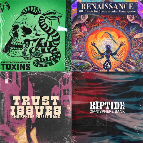 Audio Juice「Omnisphere Bundle」R&B・トラップ・Lo-fiの音作りに悩むすべてのクリエイターへ！Omnisphereユーザーのためのプリセット強化パック｜DTMプラグインセール