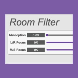 Comfy DSP「Room Filter」高域を整え、音に奥行きと柔らかさをプラス！部屋の音響特性をDAWで再現するプラグイン｜DTMプラグインセール