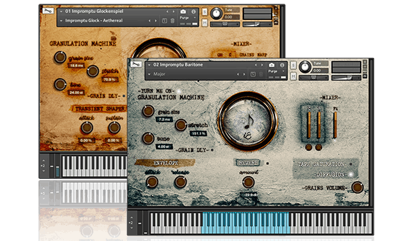 Zero-G「Impromptu Bundle」即興演奏の感覚をそのまま音源化！テンポや構成に縛られず、感性のままにサウンドを構築できる、即興性と質感重視のKontakt音源バンドル｜DTMプラグインセール