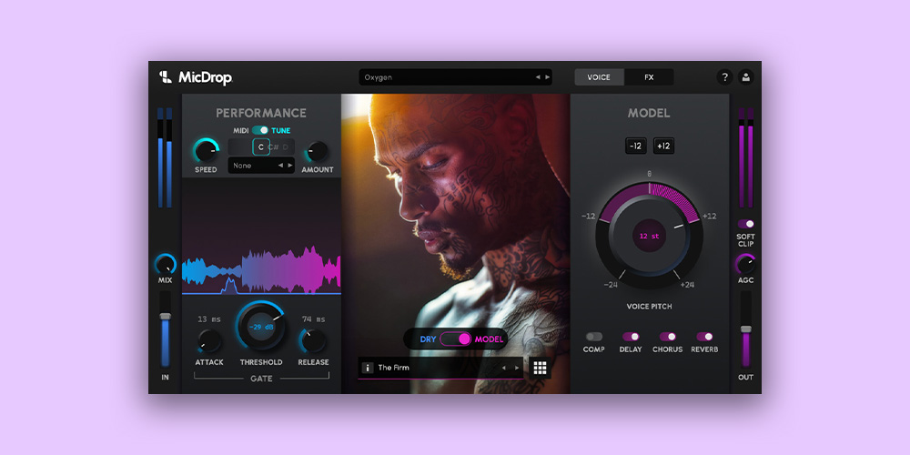 Soundlabs.ai「MicDrop Suite」あなたの声が、どんな歌声にも、どんな楽器にもリアルタイム変換！AI歌声モーフィング、ボーカル修復、MIDI制御ハーモニー、声→楽器変換を実現する次世代ボイストランスフォーマー｜DTMプラグインセール