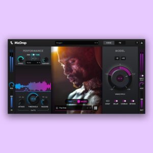 Soundlabs.ai「MicDrop Suite」あなたの声が、どんな歌声にも、どんな楽器にもリアルタイム変換！AI歌声モーフィング、ボーカル修復、MIDI制御ハーモニー、声→楽器変換を実現する次世代ボイストランスフォーマー｜DTMプラグインセール