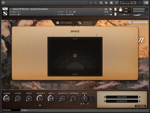 Soundiron「Voice of the Sun - Sunrise」"百人一首"を歌い上げる本格派ボーカル音源！女性シンガーN-Ioriの生演奏による和歌フレーズ、真のレガート、4種類の母音表現で感情豊かな旋律を奏でる次世代ソロボーカル・ライブラリ｜DTMプラグインセール