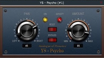 YS Plugins「YS - Psycho_v.1.0.0」モノラルでも破綻しない空間演出が可能！ミキシングに自然な広がりと奥行きを加える心理音響プラグイン｜DTMプラグインセール