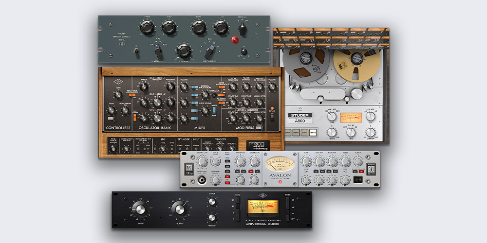 Universal Audio「UAD Hip-Hop Production Bundle」ボーカルの存在感、低域の太さ、アナログ的な質感をまとめて整える!ヒップホップ・R&B制作を前提に、定番アナログ機材の役割を一式でカバーできるプラグインバンドル|DTMプラグインセール