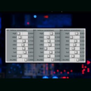 Airwindows「DeNoise」ノイズ除去を起点に、帯域ごとの減衰を自在に操れるマルチバンド・ゲート型プラグイン｜DTMプラグインセール