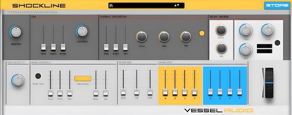 Vessel Audio「Shockline VST — Full Edition」EDM・Trap・Hip-Hop制作で即戦力になる！プリセットの完成度と音作りの自由度を両立した音源｜DTMプラグインセール