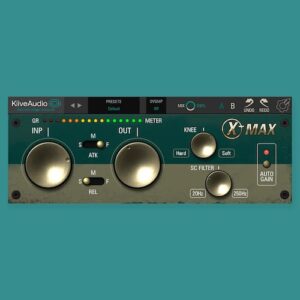 Kiive Audio「XTMax」アタック感・パンチ・存在感を同時にコントロールできる、荒々しくも音楽的なコンプレッサー｜DTMプラグインセール