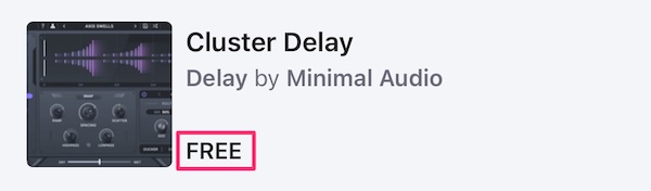 pluginboutique(プラグインブティック)の購入特典