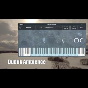Necatuss「Duduk Ambience」呼吸するような民族楽器ドゥドゥクが、美しく広がる空間音響に変化！自然音のように空間を漂うドゥドゥクのアンビエント音源｜DTMプラグインセール
