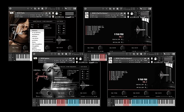 Bela D Media「Ethereal Vocal Collection」幻想的な声を"歌"ではなく"空気"として使う発想！シネマティック・ファンタジー制作に特化した背景に溶け込むボーカル音源｜DTMプラグインセール