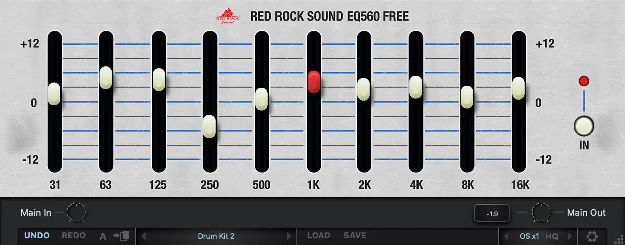 Red Rock Sound「EQ560 10-Band Graphic Equalizer」10バンドをまとめて動かし、トラック全体の方向性を一瞬で決めるクラシック系グラフィックEQ｜DTMプラグインセール