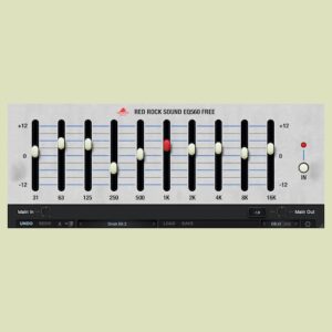 Red Rock Sound「EQ560 10-Band Graphic Equalizer」10バンドをまとめて動かし、トラック全体の方向性を一瞬で決めるクラシック系グラフィックEQ｜DTMプラグインセール