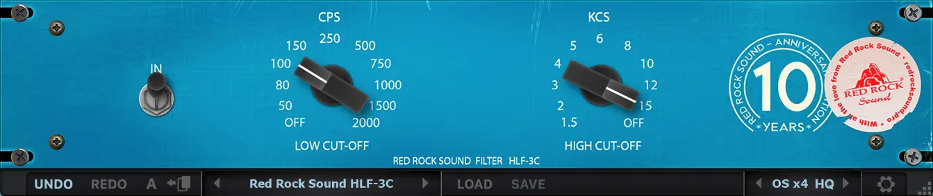 Red Rock Sound「HLF-3C」ハイカットとローカットだけで音の印象はここまで変わる！音を作り込まずにミックスを自然に整えられるビンテージパッシブフィルター｜DTMプラグインセール